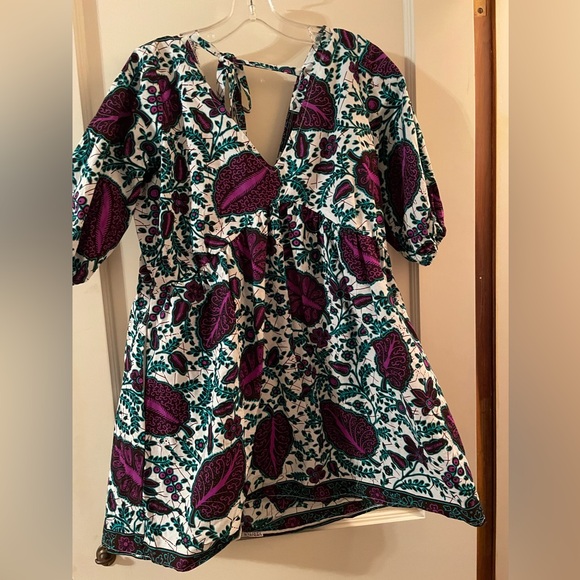 Cotton paisley dress - Picture 3 of 4